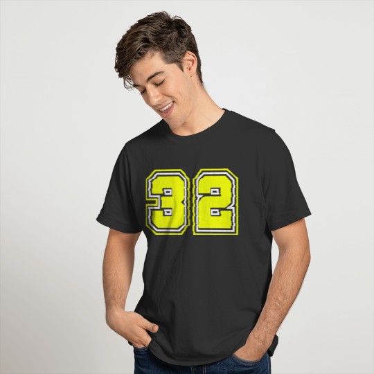 32 Number symbol T-shirt