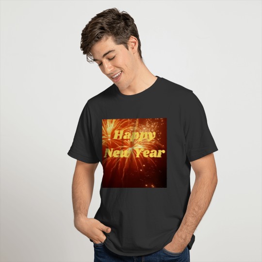 Happy New Year Art Design T-shirt