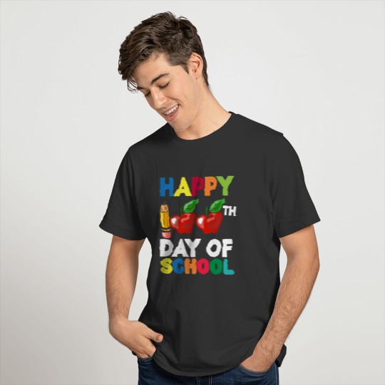 Happy 100th Day Of School Student Teacher T-shirt
