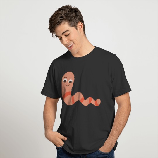 Cute worm T-shirt