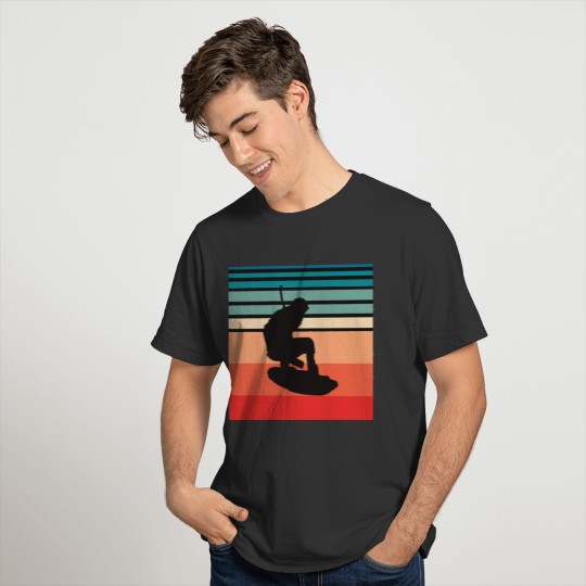 Retro Wakeboarding Vintage Wakeboarder T-shirt