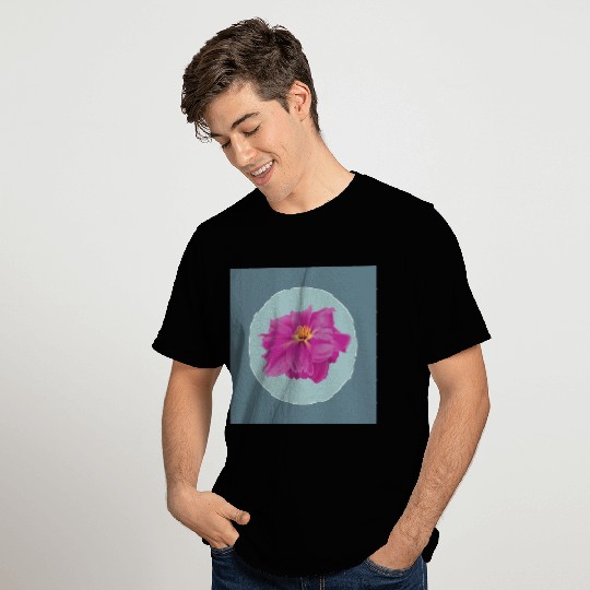 Moss Rose Flower T Shirts