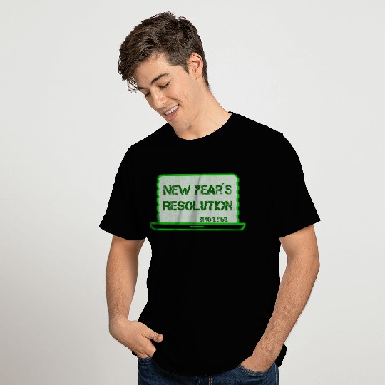 New Year's resolution - The big plan T Shirts