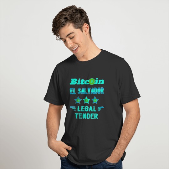 Bitcoin Crypto El Salvador Trader T-shirt