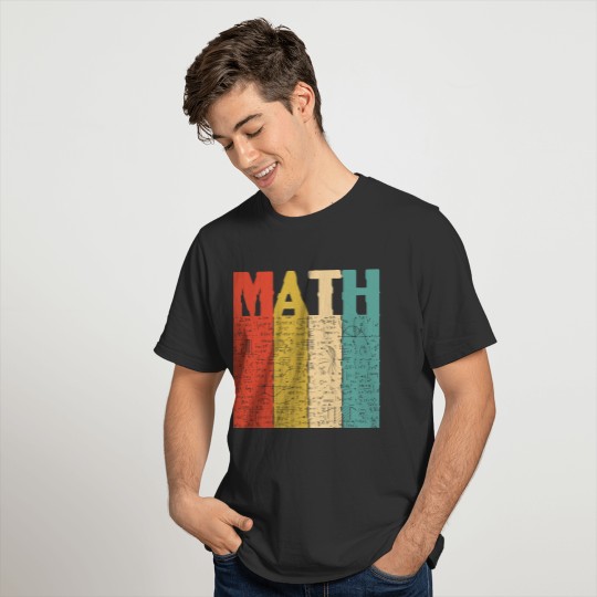 Math Retro Vintage T Shirts