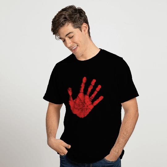 Red Hand - Supporter of MMIW T Shirts
