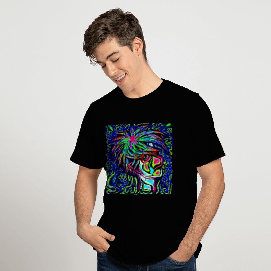 sad art abstract T Shirts