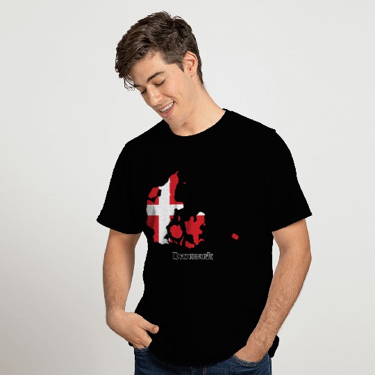 Flags and countries Denmark T Shirts
