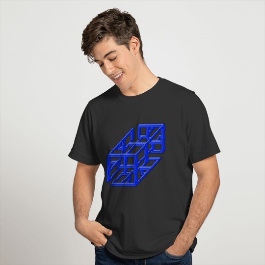 Squared Illusion No.8 T-shirt