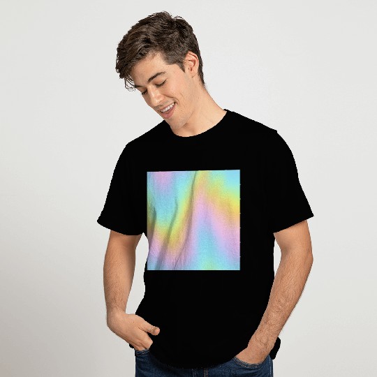 Pastel Rainbow Abstract Gradient T Shirts