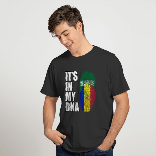 Saudi Arabian And Andorran Vintage Heritage DNA Fl T-shirt