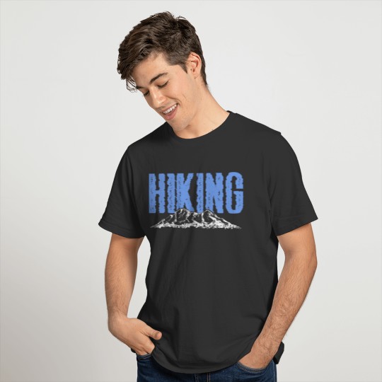 hiking mountains T-shirt