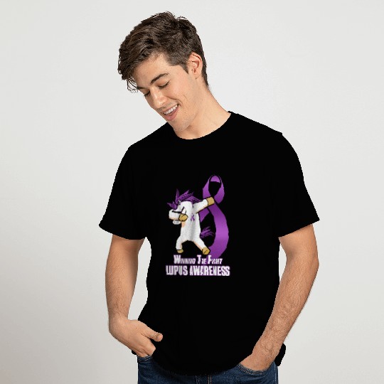 Lupus Taught Survivor Warrior design T Shirts