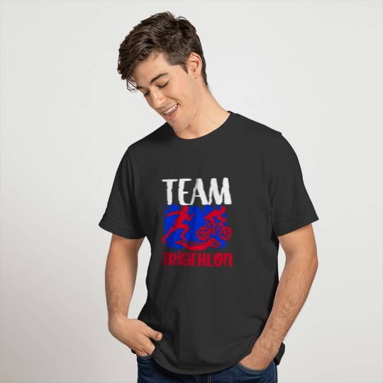 team triathlon T-shirt