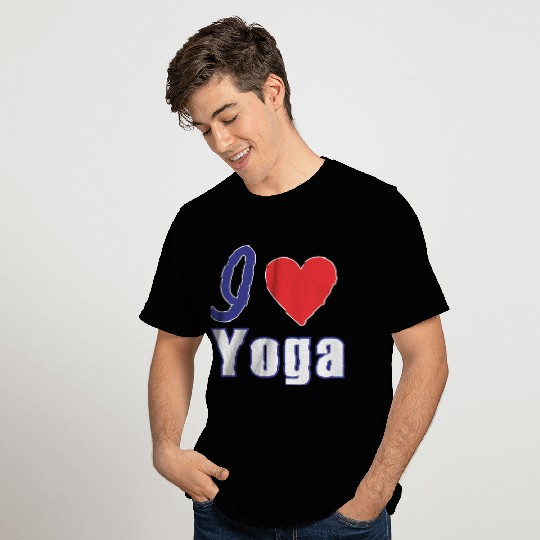 i love yoga T Shirts