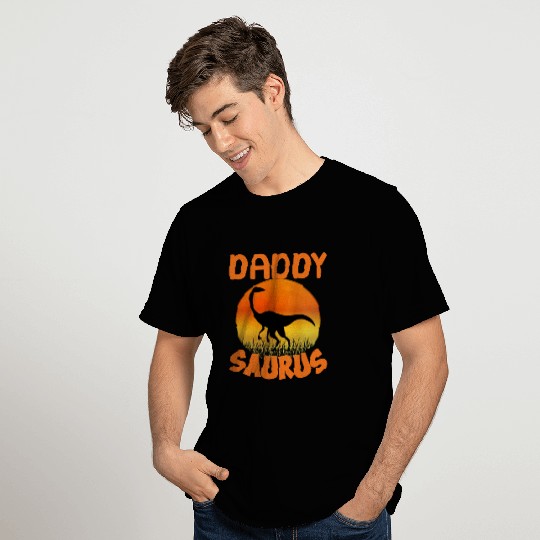 Daddysaurus Papasaurus T Shirts
