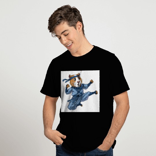 Guinea Pig Ninja T Shirts