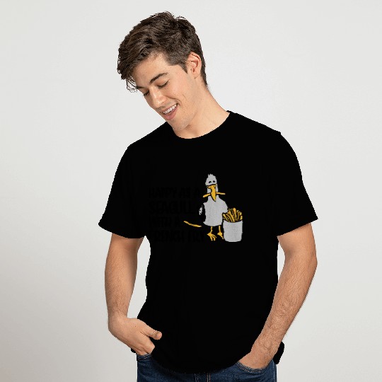 Happy as a Seagull T Shirts