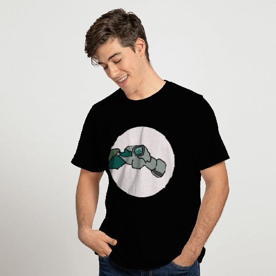 Turtle Head with Gas Mask (DDP) T Shirts