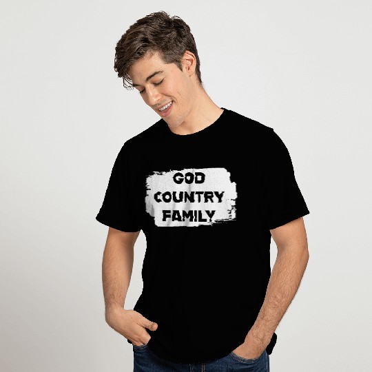 GOD COUNTRY FAMILY T Shirts