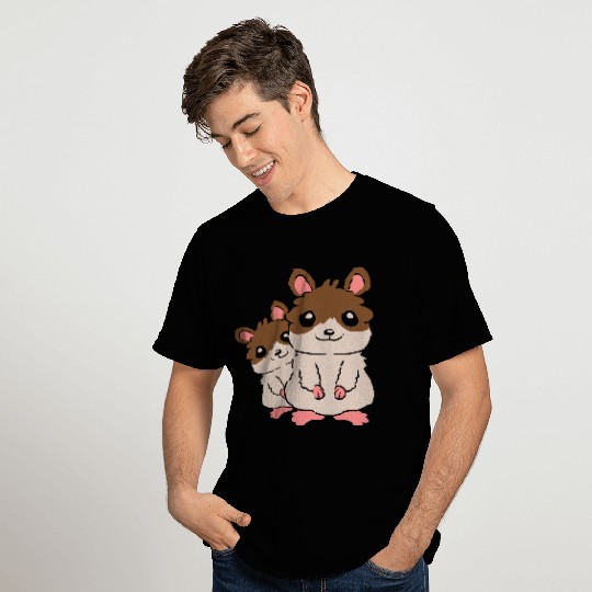 family hamster small child T Shirts