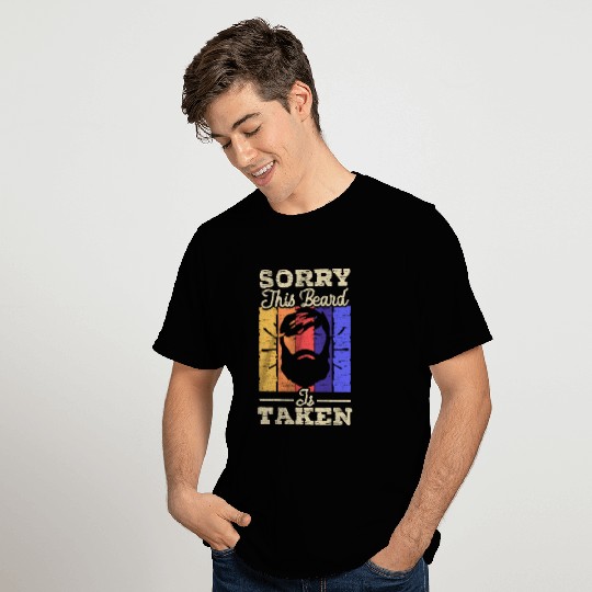 Sorry This Beard Is Taken Couple Valentines Day T Shirts