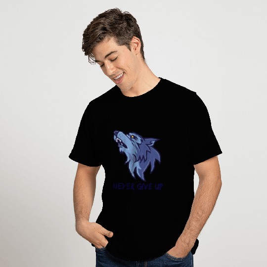 Never give up T Shirts