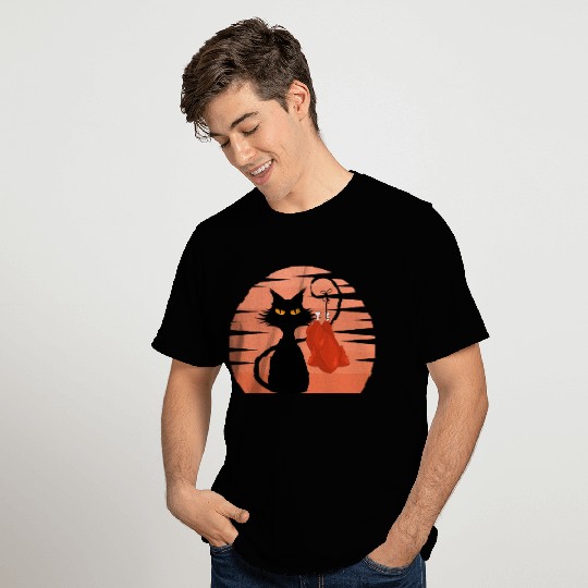 black cat T Shirts