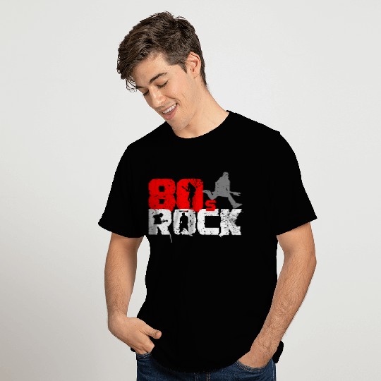 Vintage 80s Rock Music Fan T Shirts