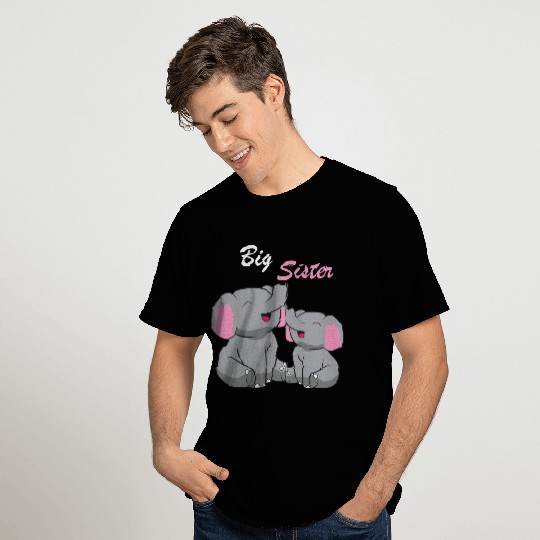 Elephants - Big Sister T Shirts