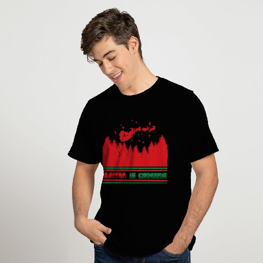 Santa is coming T Shirts