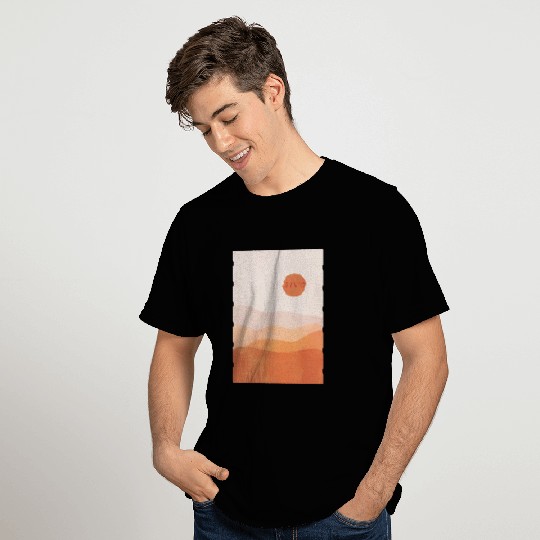 Responsive Abstract warm Deser, inspirational mean T Shirts