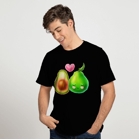 Avocado Love - Cute Couple Design T Shirts
