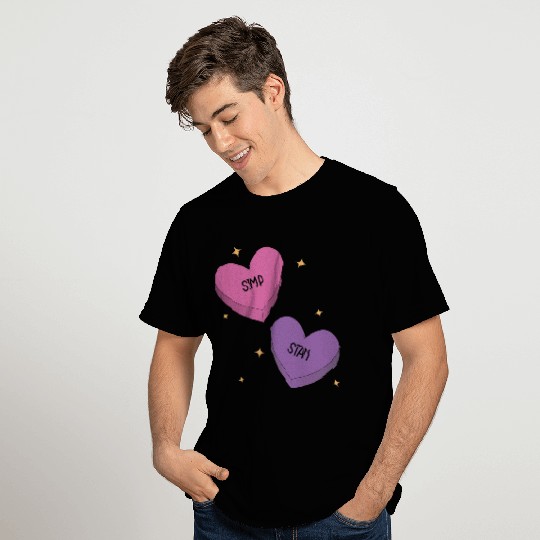 Fun Candy Hearts T Shirts