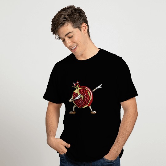 Funny Dabbing Pomegranate Lover Fruit Love T Shirts