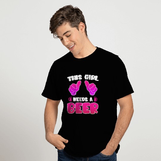 This girl needs a beer vacation Spring Break T Shirts