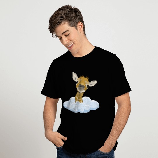 Giraffe with overlook T Shirts