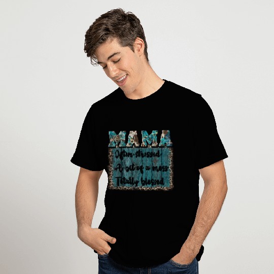 Mama Western Sublimation T Shirts Mother days