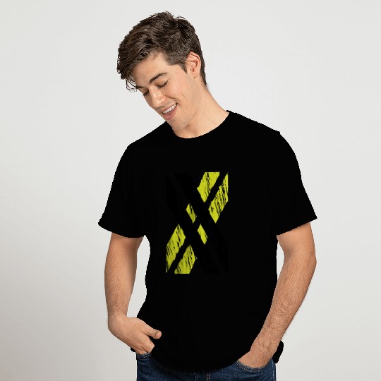 X black and yellow T Shirts