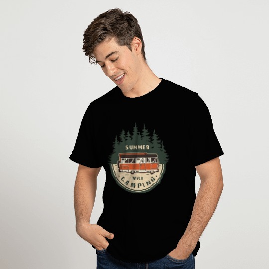 SUMMER WILD CAMPING T Shirts
