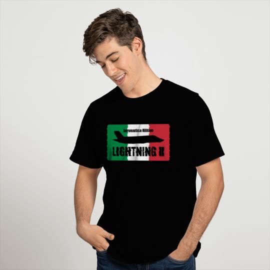 Italian F35 Lightning Small logo trending T Shirts