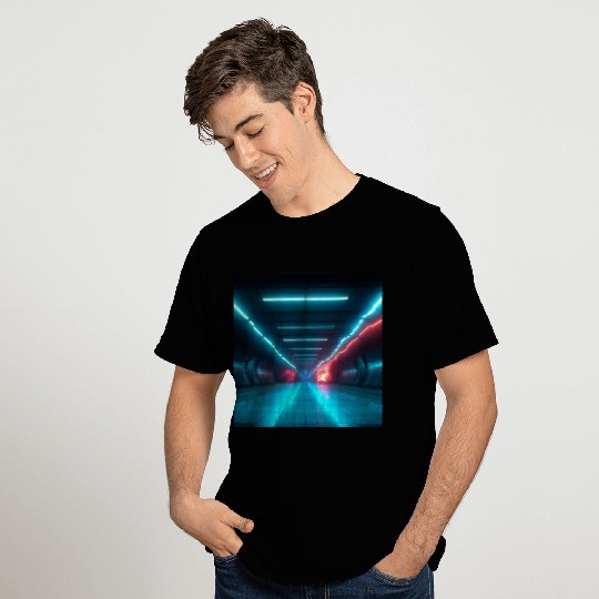 Futuristic Subway T Shirts