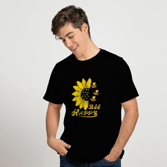 Bee On A Sunflower 11 T Shirts