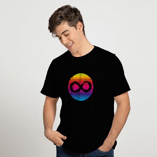 Neurodiversity Infinity Sunset Autism Awareness T Shirts