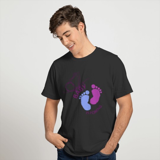 Women's Baby is Coming T Shirts