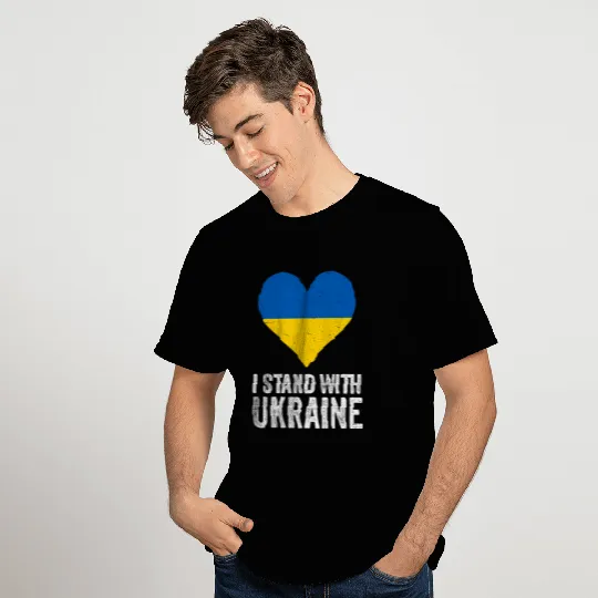 I Stand With Ukraine Stop Putin Stop War Support U T Shirts
