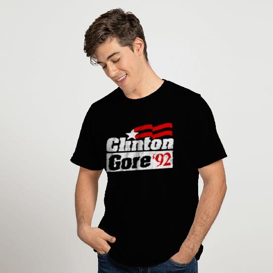 Clinton Gore Bill Clinton 92 Elect T Shirts
