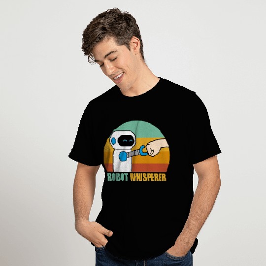 Robot Whisperer Robotisc Engeneering T Shirts