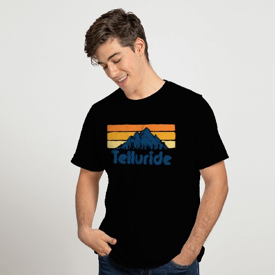 Telluride Colorado Mountains 80S T Shirts