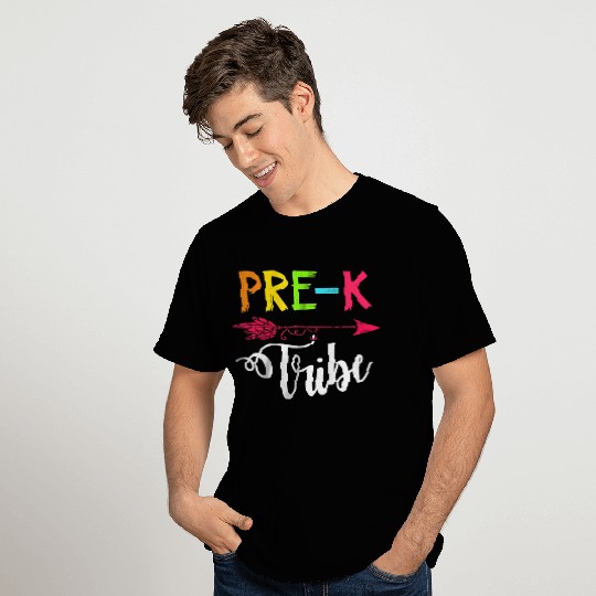 Team Pre K Teacher Tribe Back To School T Shirts